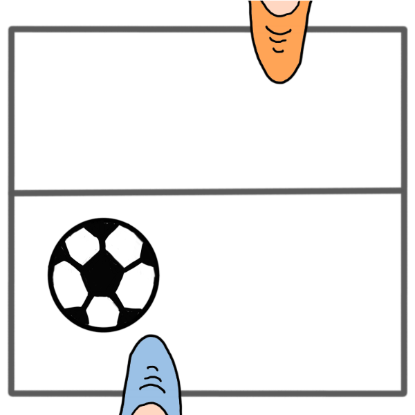Footpong game image