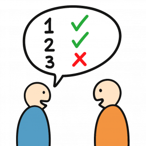 Two truths and a lie game image